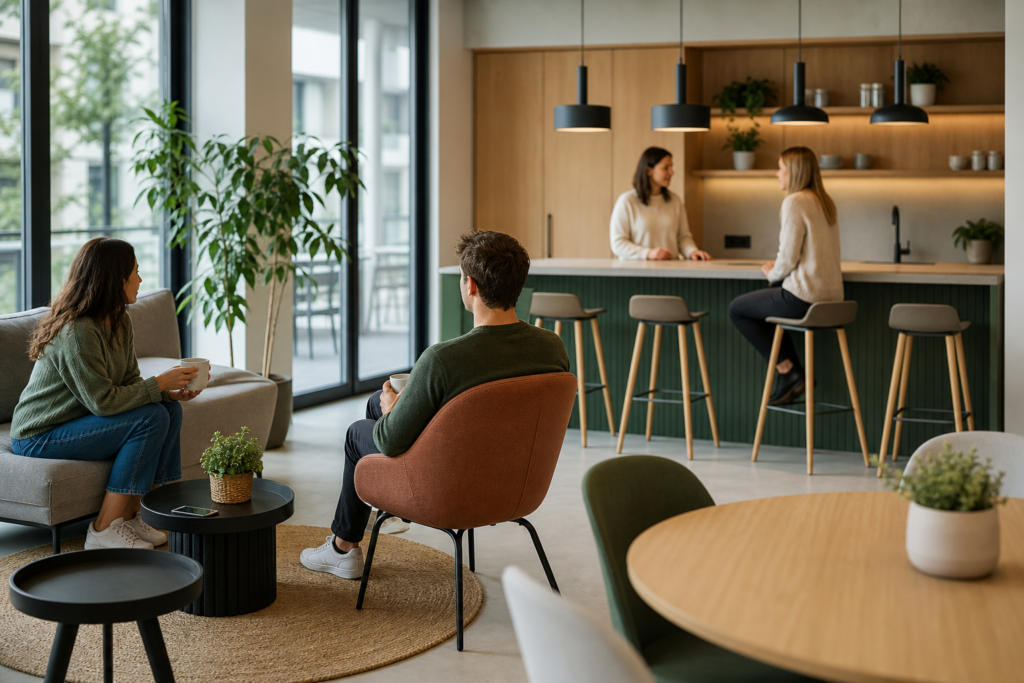 Illustration : Aménagement de salles de pause à Lille et dans sa métropole