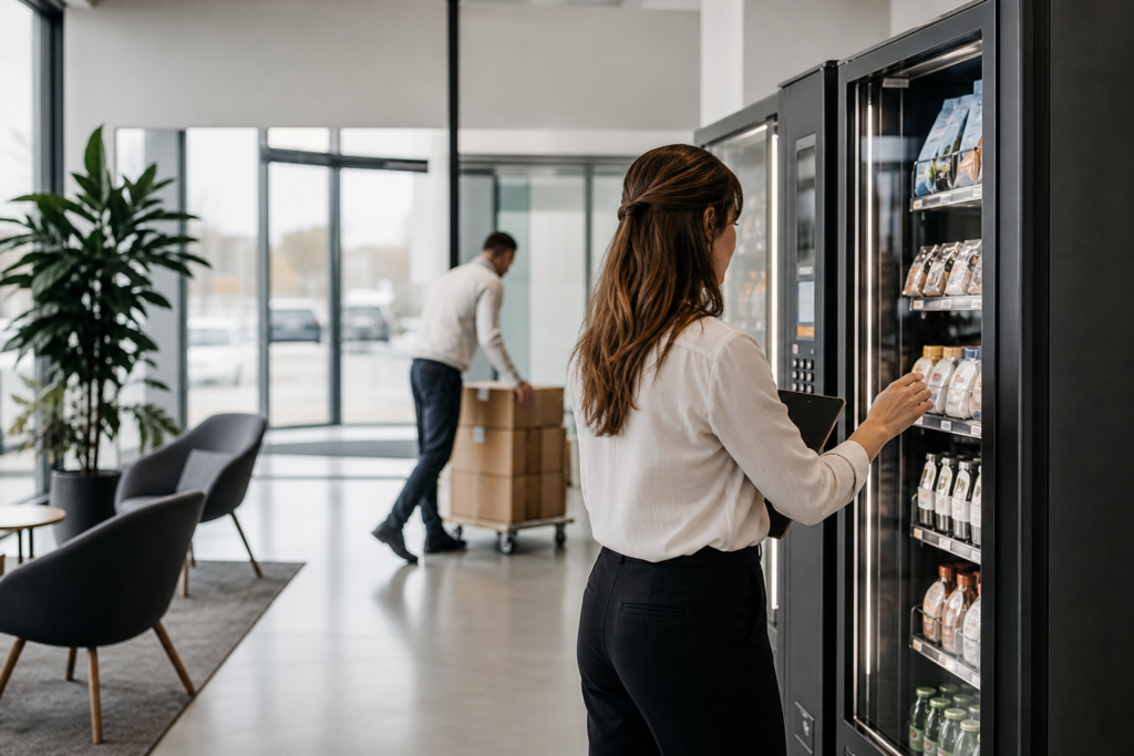 Illustration : Déployer un concept vending sur plusieurs sites : organisation et points de contrôle