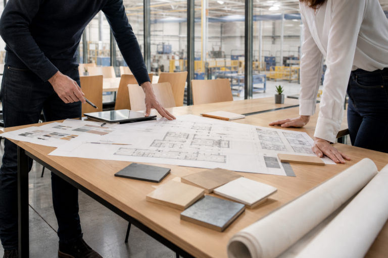 Illustration : Checklist pour préparer un projet de cafétéria sur site industriel
