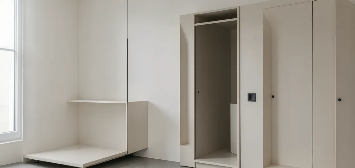 Illustration : Agencement distributeur automatique petit espace : optimisation du gain de place