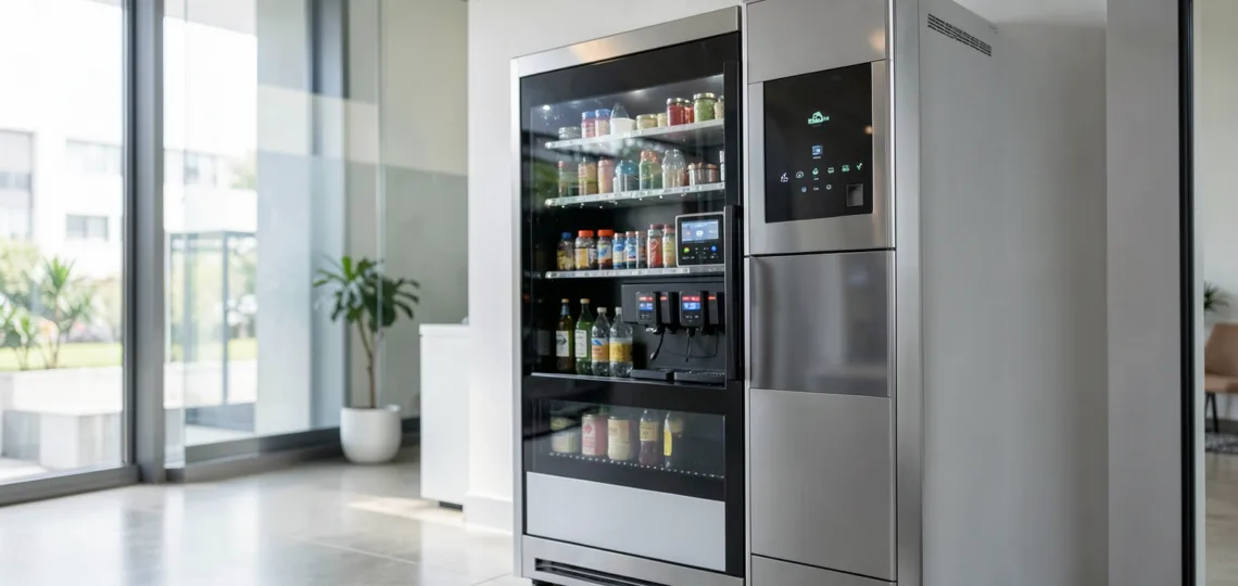 Illustration : Agencement d’espaces vending : conception sur mesure