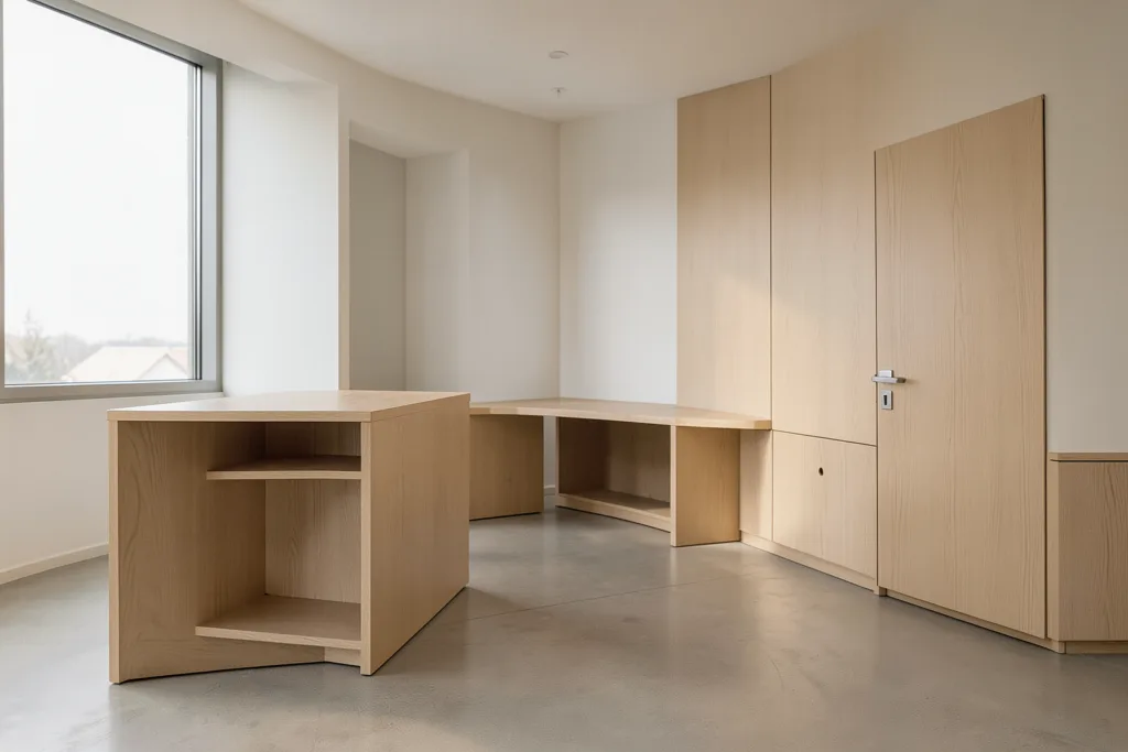 Illustration : Agencement salle de pause entreprise : concevoir un espace apaisant pour le bien-être des collaborateurs