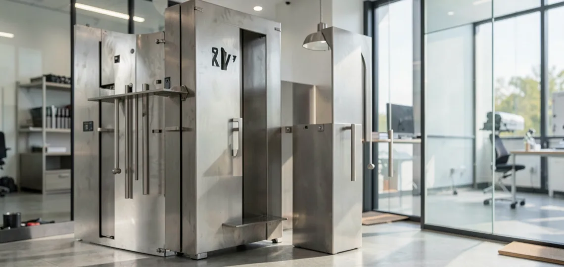 Illustration : Bois, acier ou inox : comment arbitrer le matériau de votre habillage distributeur ?