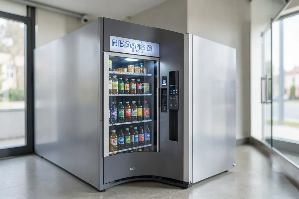 Illustration : Préparer son brief technique pour une étude 3D d’agencement vending