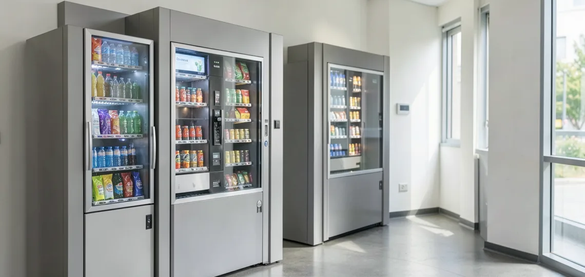 Illustration : Étude 3D et réalité augmentée pour valider l'agencement d'un espace vending