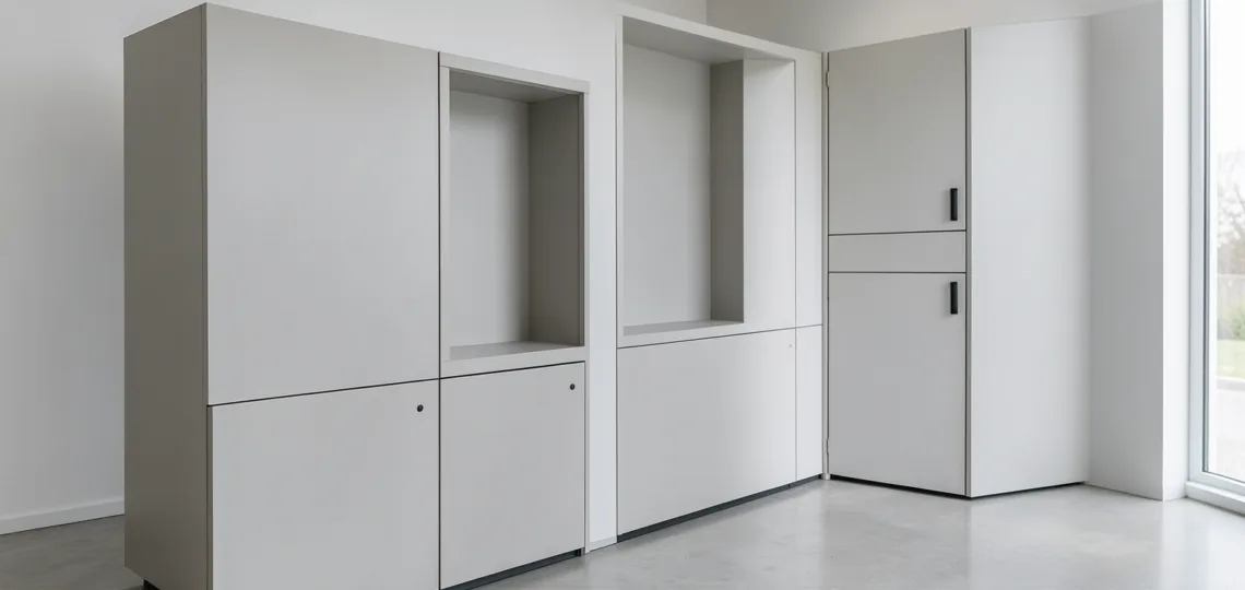 Illustration : Installation nationale d’habillages et cages de protection pour distributeurs