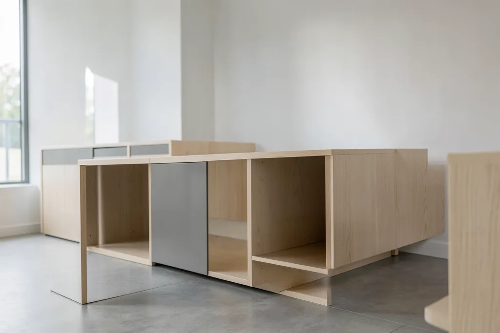 Illustration : Mobilier vending avec poubelle intégrée : optimiser la propreté des espaces de pause