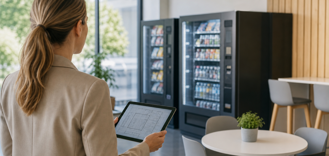 Illustration : Modèle de fiche de décision multisite pour préparer un projet vending