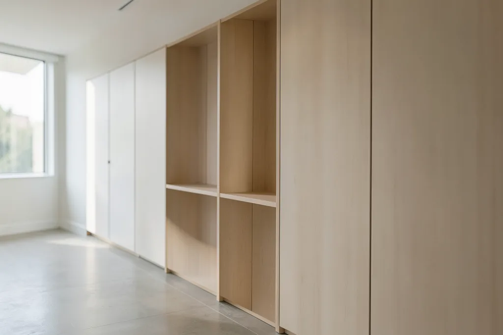 Illustration : Optimiser les espaces réduits : agencement vending couloir et bureau