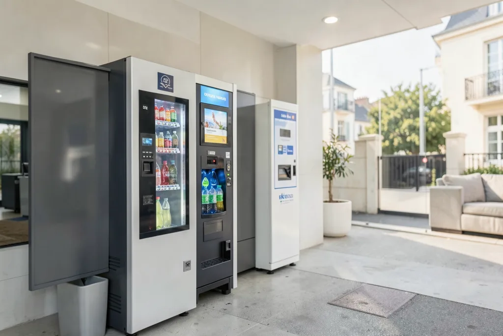 Illustration : Installation d’espaces vending en France : comment préparer le site ?