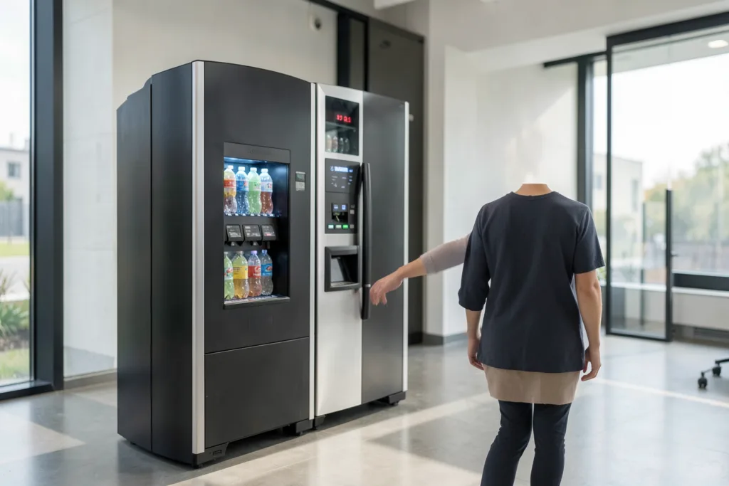 Illustration : Validation 3D d’un projet d’agencement vending : l'outil décisionnel essentiel