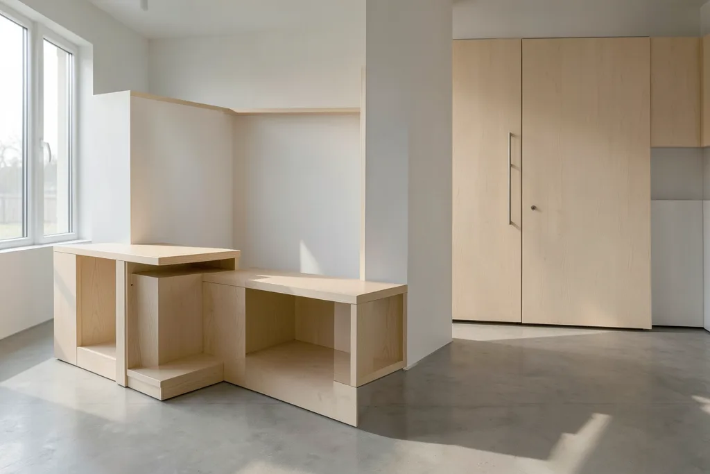 Illustration : Agencement micro market entreprise : mobilier sur mesure pour la distribution autonome