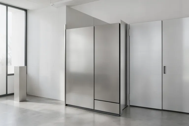 Illustration : Bois, acier ou inox : quel matériau choisir pour l’habillage d’un distributeur ?