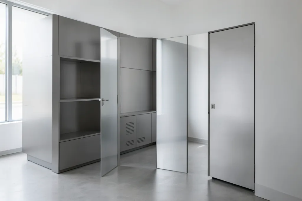 Illustration : Bois, acier ou inox : quel matériau pour votre mobilier vending ?