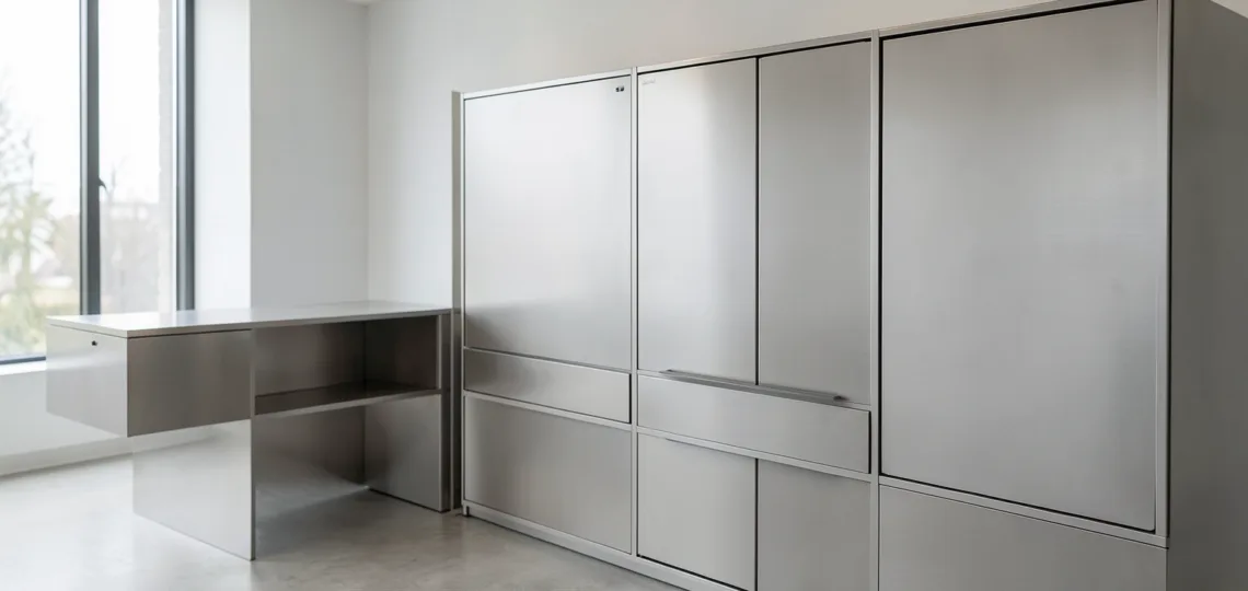 Illustration : Bois, Acier ou Inox : quel matériau pour votre espace vending ?