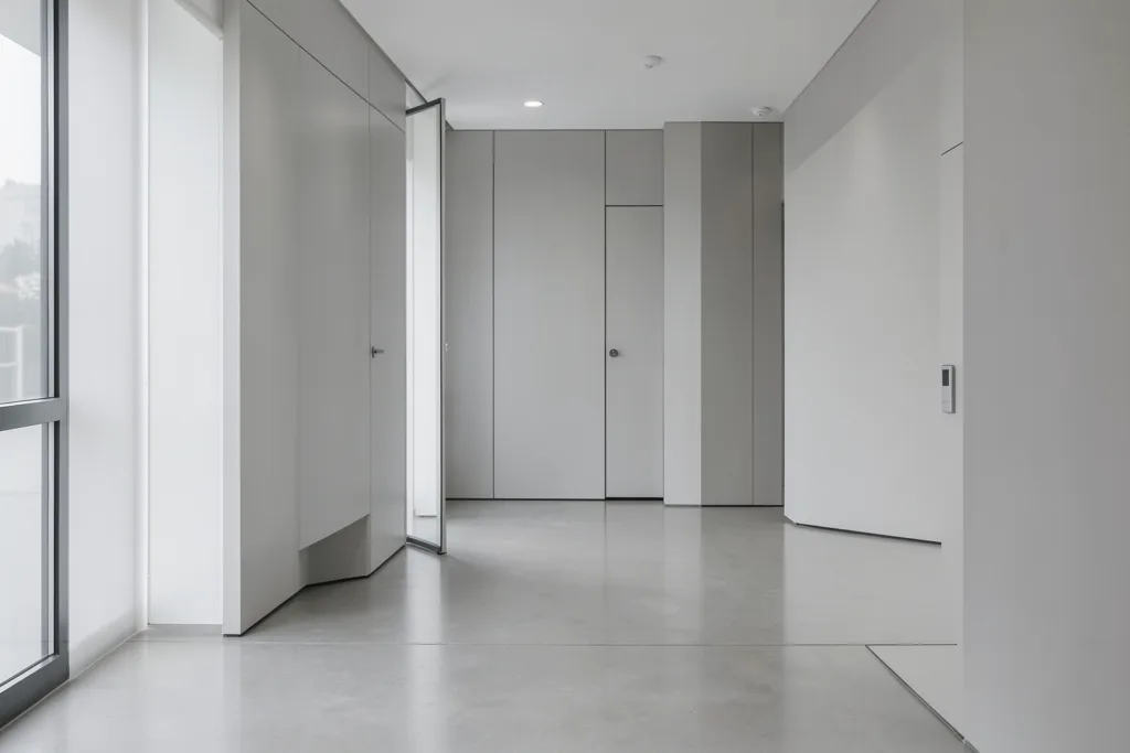 Illustration : Habillage distributeur automatique : optimiser l’espace en couloir ou zone restreinte