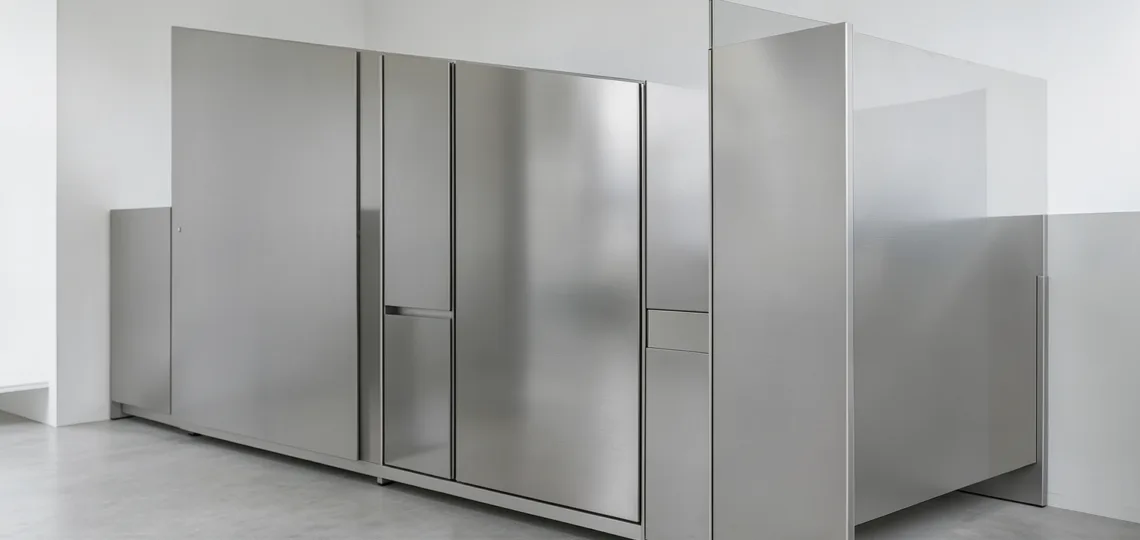 Illustration : Habillage distributeur automatique : acier ou inox pour l’extérieur ?