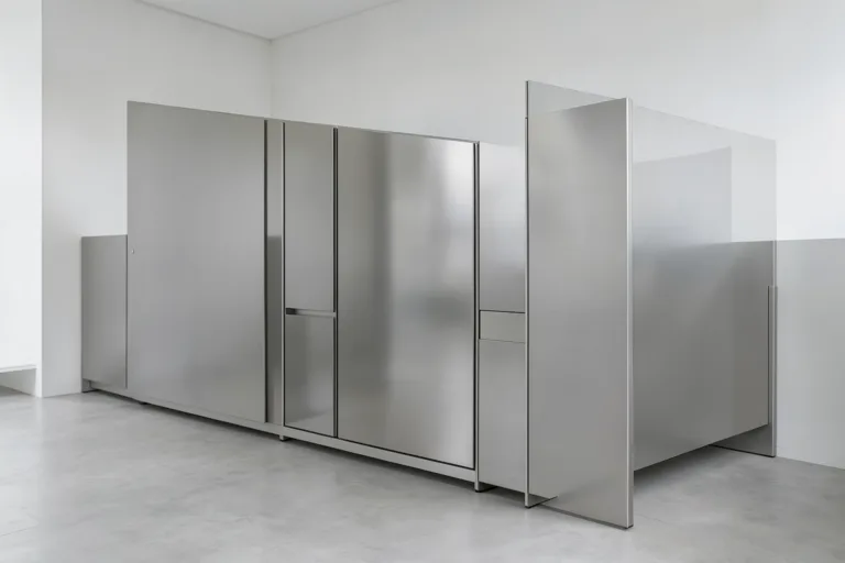 Illustration : Habillage distributeur automatique : acier ou inox pour l’extérieur ?