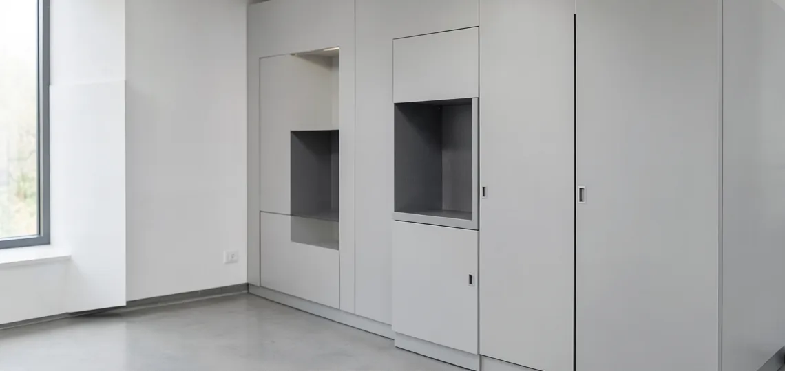 Illustration : Installation d’habillages de distributeurs automatiques : intervention sur site en France et au Bénélux