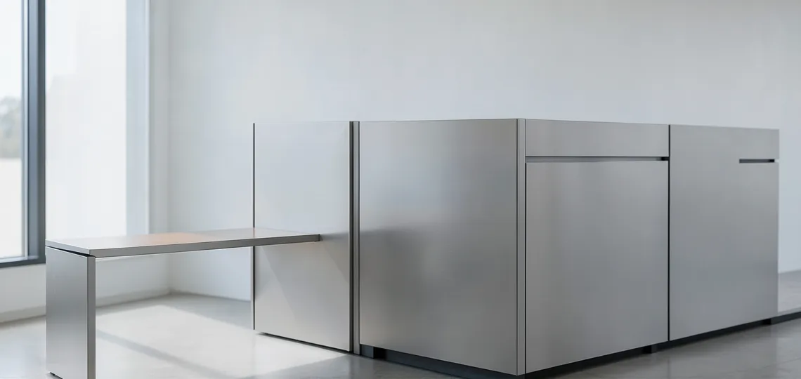 Illustration : Bois, acier ou inox : quel matériau pour votre mobilier vending ?