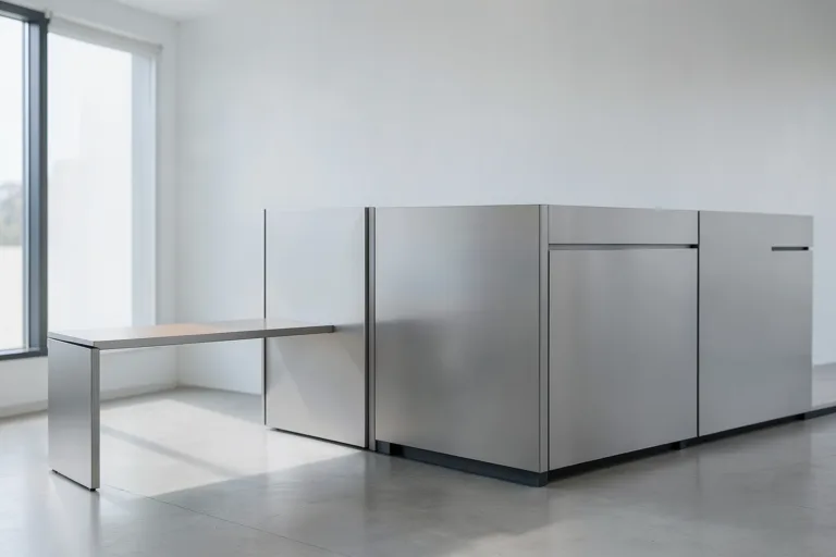 Illustration : Bois, acier ou inox : quel matériau pour votre mobilier vending ?