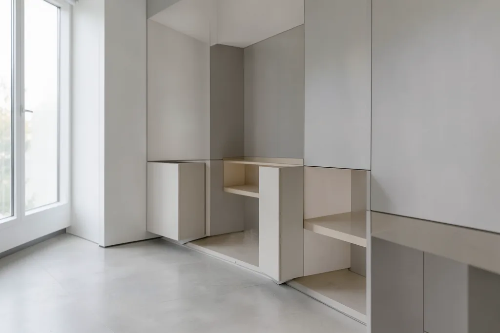 Illustration : Mobilier vending avec tri des déchets : intégration dans l'habillage