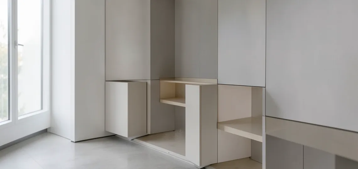Illustration : Mobilier vending avec tri des déchets : intégration dans l'habillage