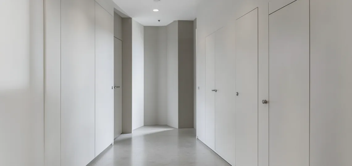 Illustration : Optimisation des petits espaces : agencement vending en couloir et zones restreintes