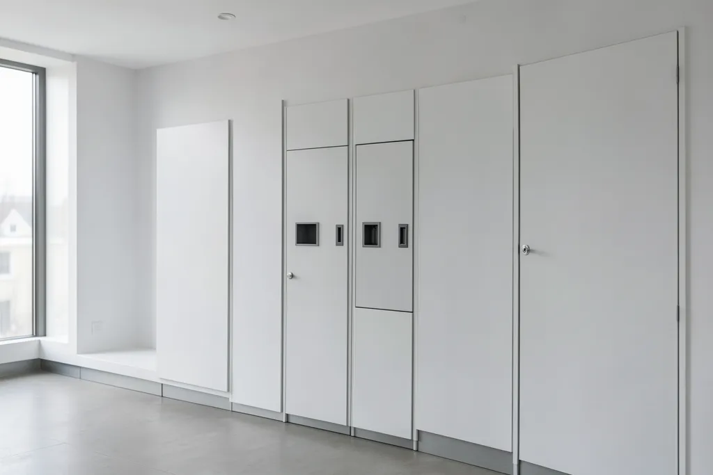 Illustration : Agencer une batterie de distributeurs : alignement, ventilation et accès technique