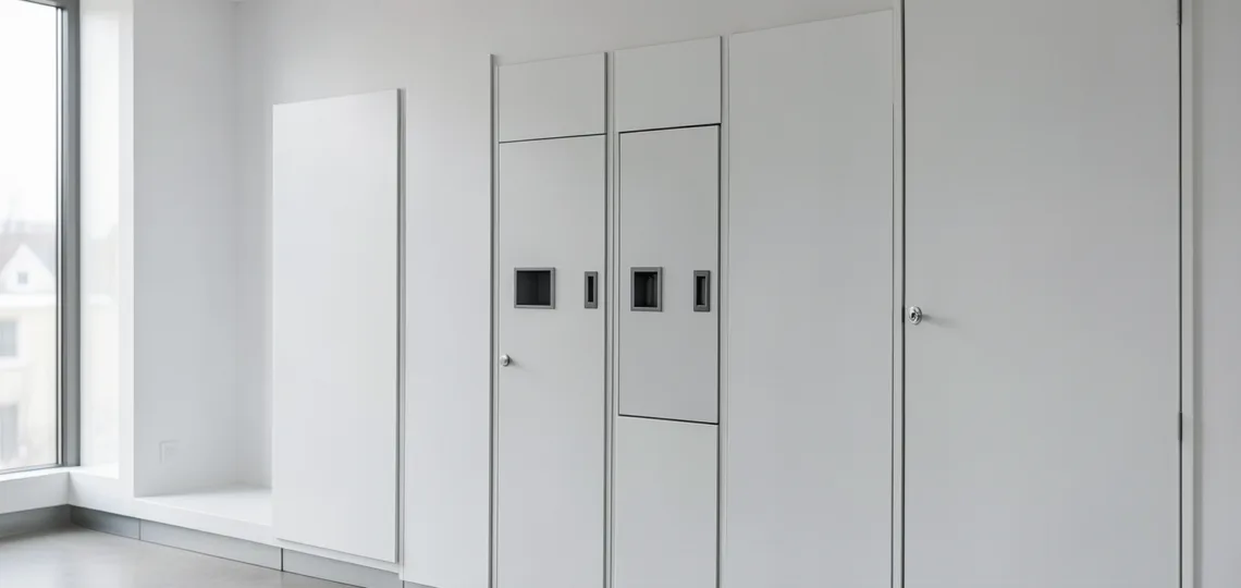 Illustration : Agencer une batterie de distributeurs : alignement, ventilation et accès technique