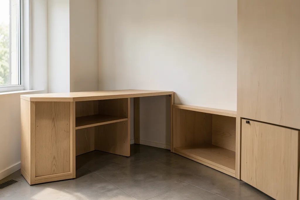 Illustration : Agencement de coffee corner en petit espace : optimiser le gain de place