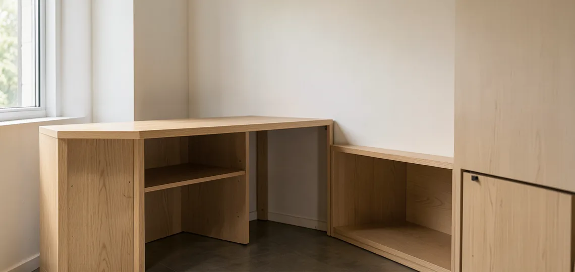 Illustration : Agencement de coffee corner en petit espace : optimiser le gain de place