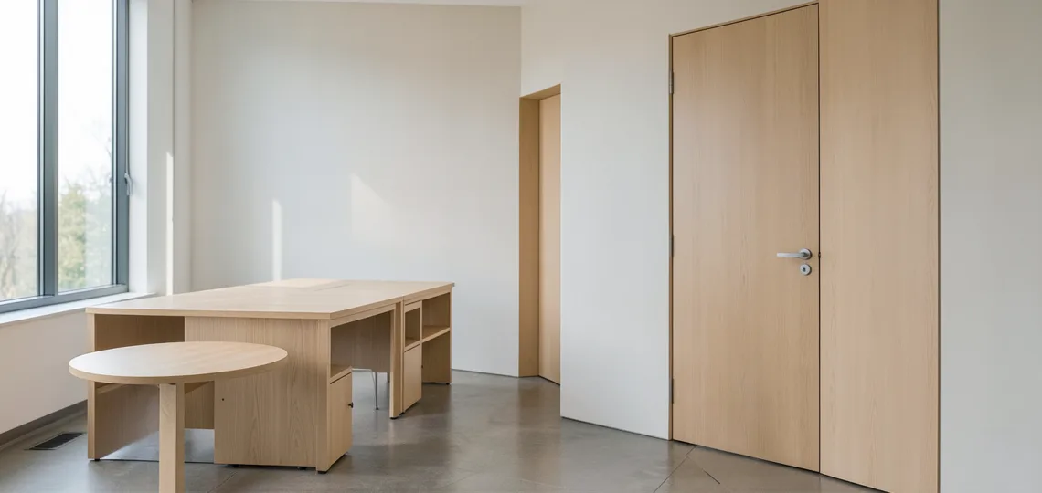 Illustration : Agencement de salle de pause : optimiser les petits espaces et couloirs