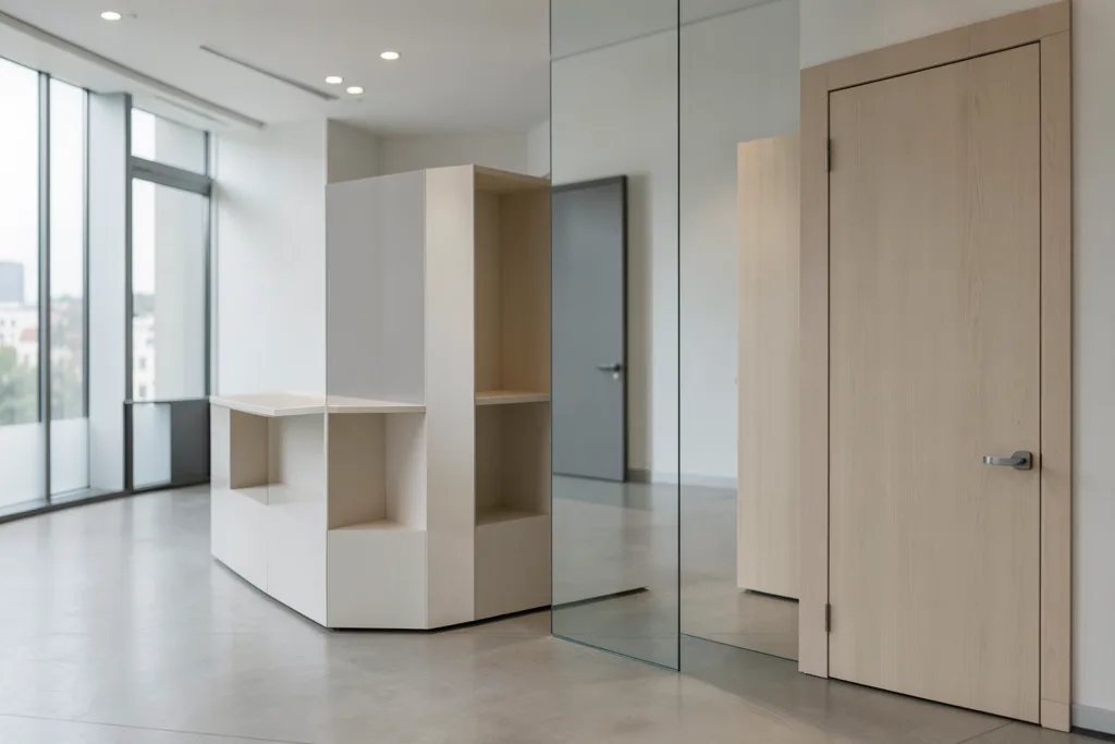 Illustration : Agencement vending pour petits espaces et couloirs : concevoir sur mesure