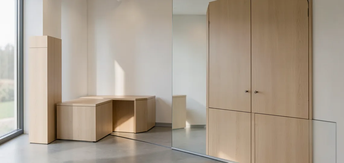 Illustration : Agencement de salle de pause entreprise : mobilier sur mesure