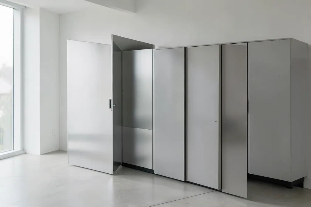 Illustration : Bois, acier ou inox : quel matériau choisir pour l'habillage d'un distributeur ?