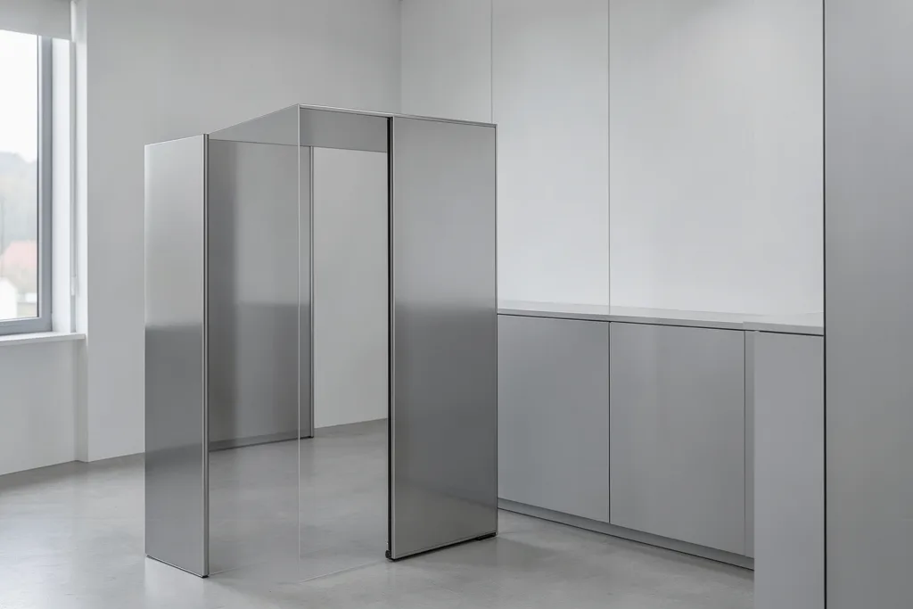 Illustration : Cage de protection distributeur automatique : acier ou inox ?