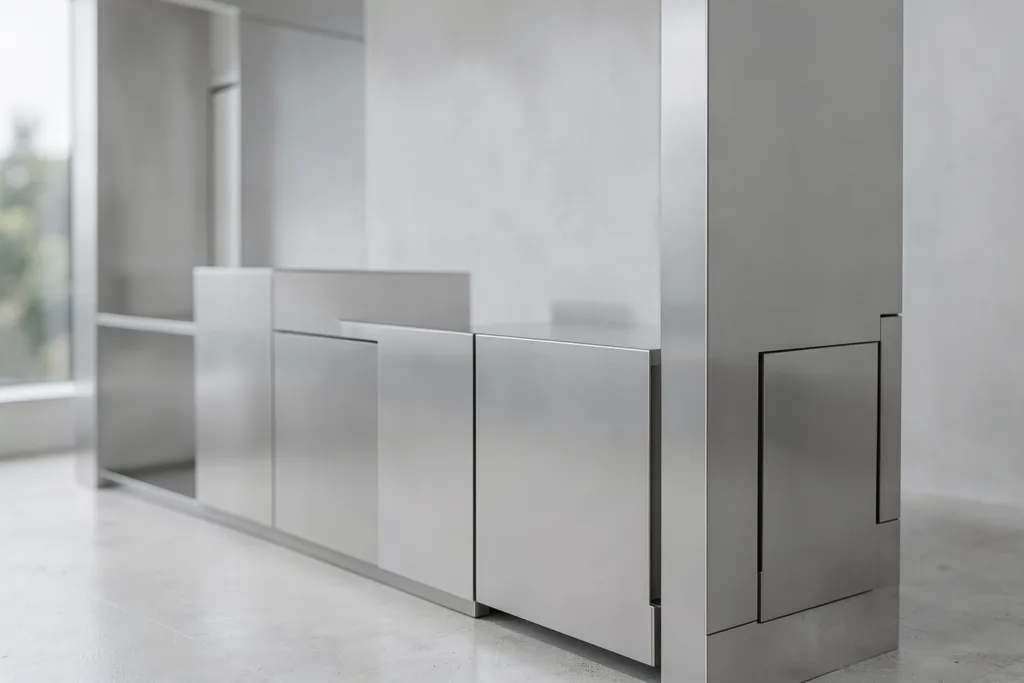 Illustration : Cage de protection distributeur : acier ou inox pour l'extérieur ?