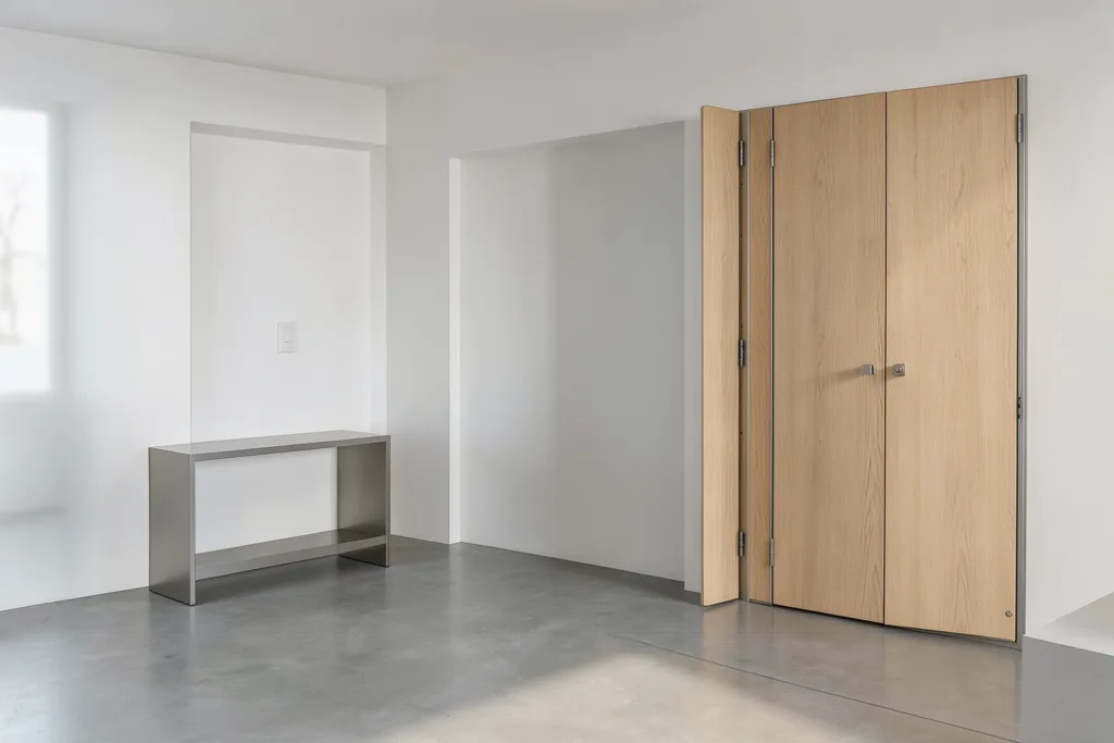 Illustration : Habillage distributeur automatique : comment choisir entre acier, inox et bois ?
