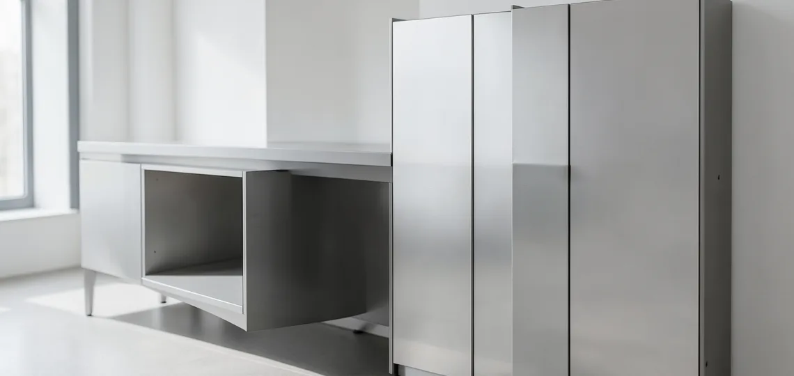 Illustration : Bois, acier ou inox : quel matériau pour l'habillage de votre distributeur ?