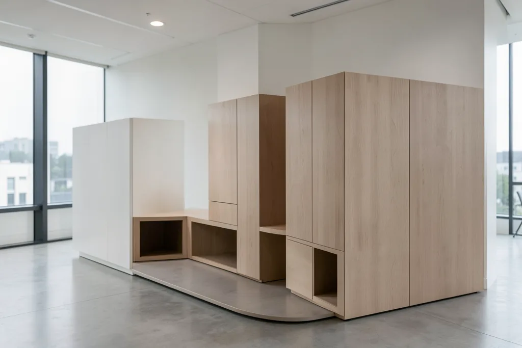 Illustration : Déploiement national de mobilier vending : standardisation et sur-mesure