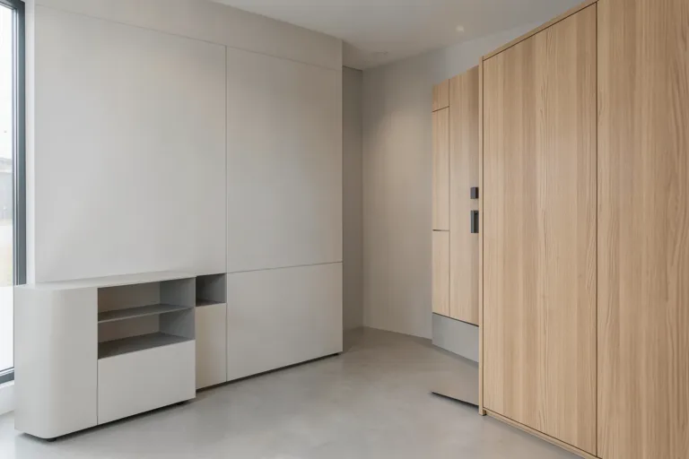 Illustration : Habillage distributeur automatique : acier, inox ou bois ?