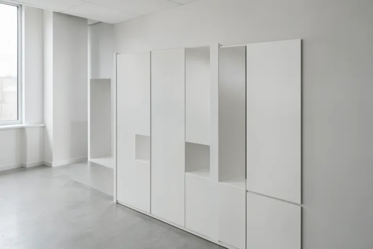 Illustration : Installation d’habillages et cages de distributeurs automatiques en France