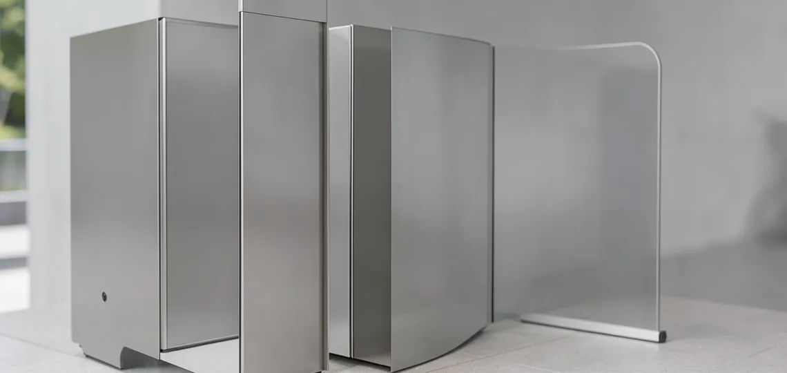 Illustration : Sécuriser un distributeur automatique en extérieur : cage acier ou inox ?