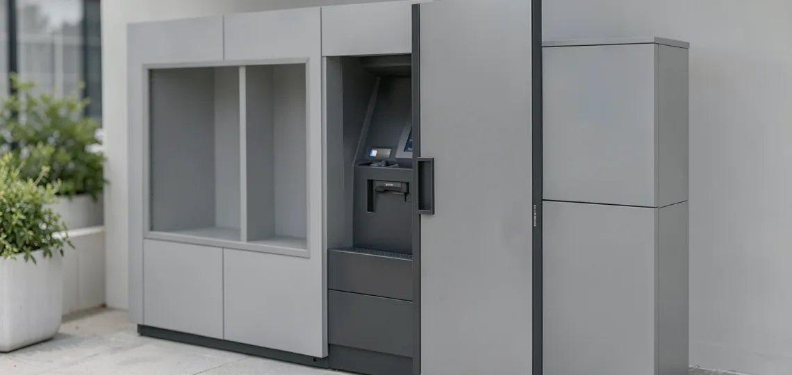 Illustration : Sécuriser un distributeur automatique en extérieur : solutions sur mesure