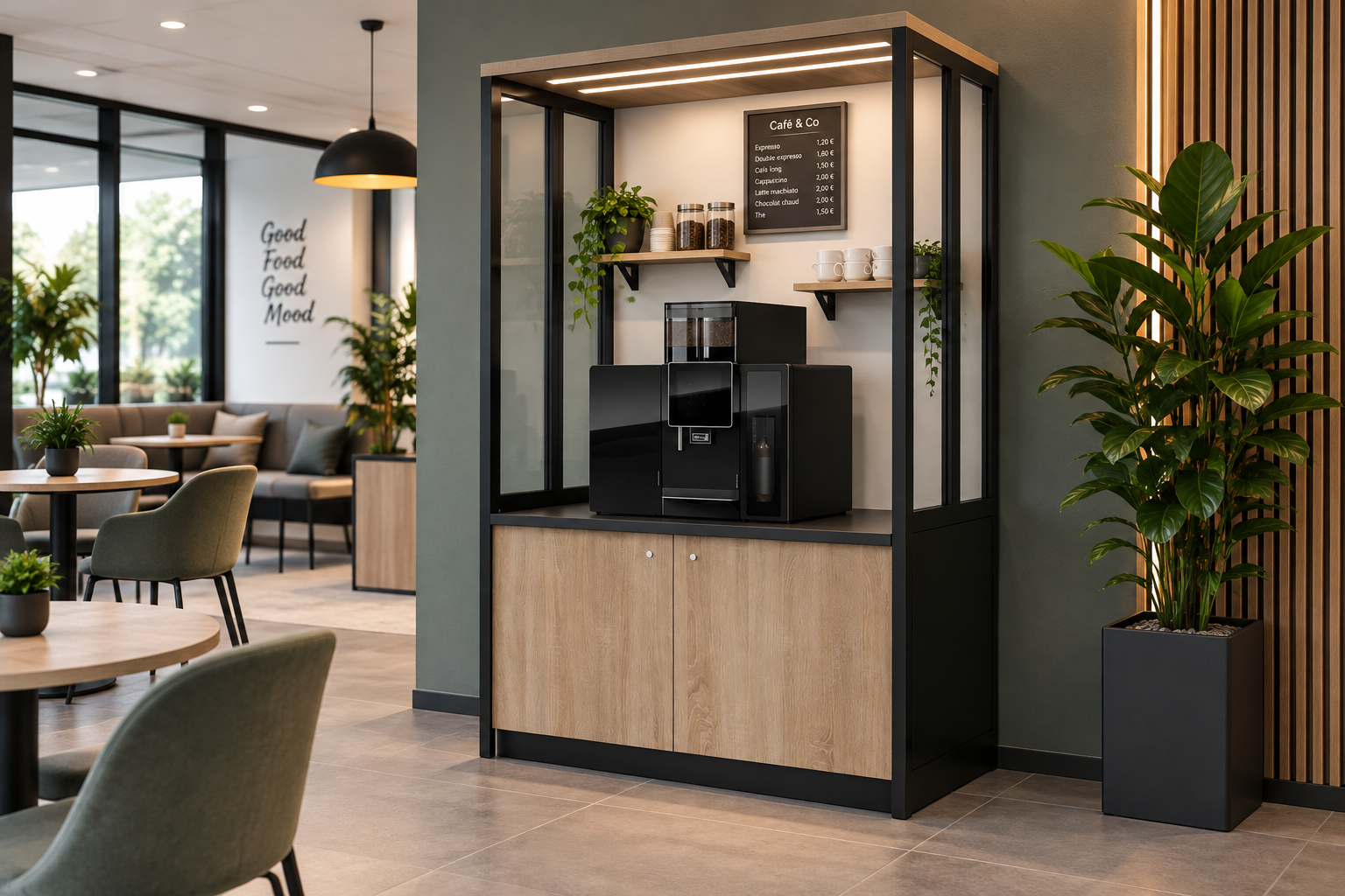 Coffee corner et espace détente