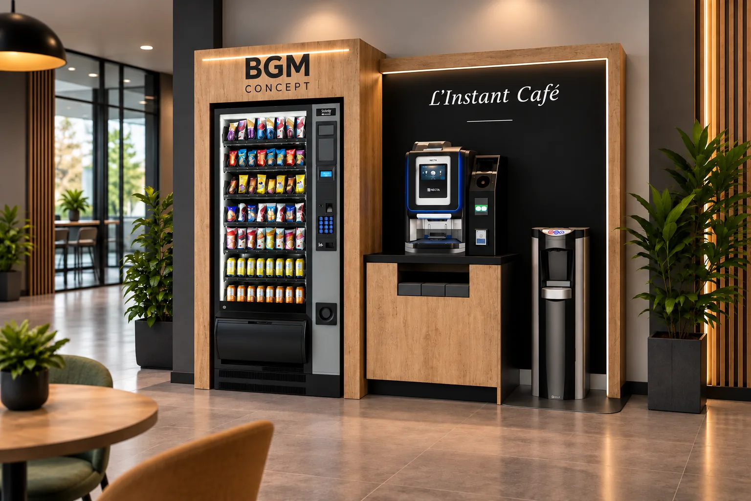 Espace L’Instant Café BGM Concept